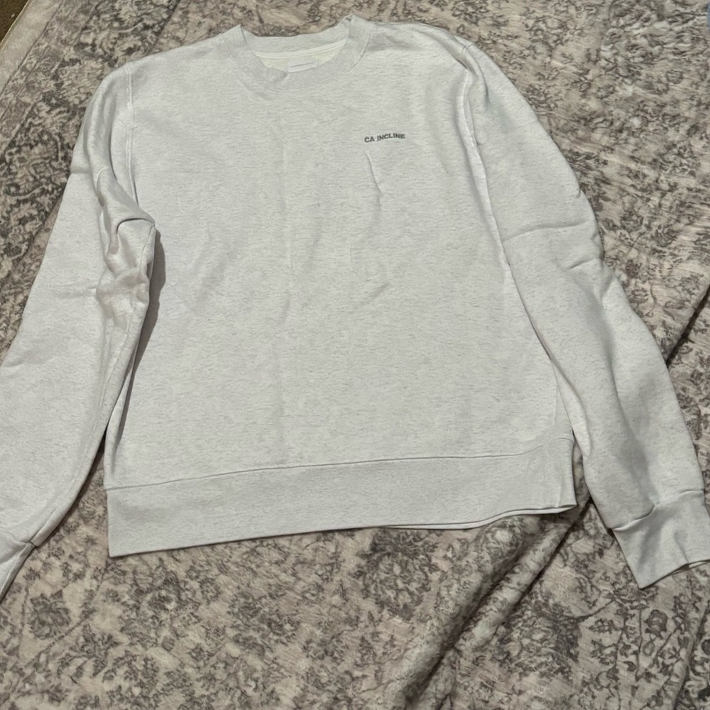 🌊California Incline heather grey Crewneck Sweatshirt